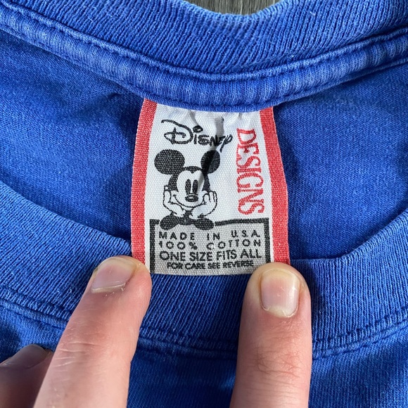 Vintage 90s Mickey Mouse Sleeper Shirt Size: One Size Fits All (2xl-3xl) - Picture 2 of 2